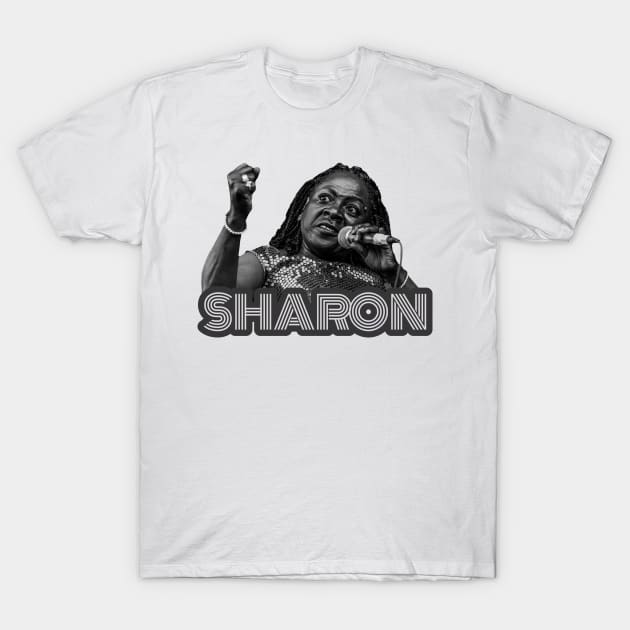 Miss Sharon Jones T-Shirt by CoolMomBiz